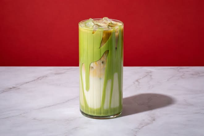 Iced Pistachio Latte