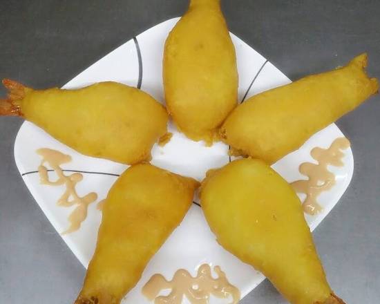 Camarones fritos (3pcs)