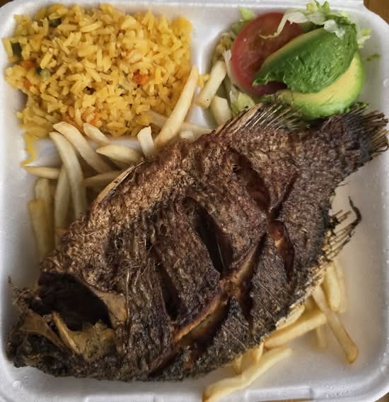 Fried Tilapia (Mojarra)