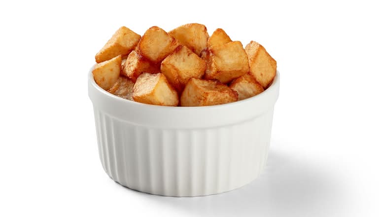 Fried, Diced Potatoes