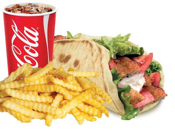 Reg Falafel Wrap Combo