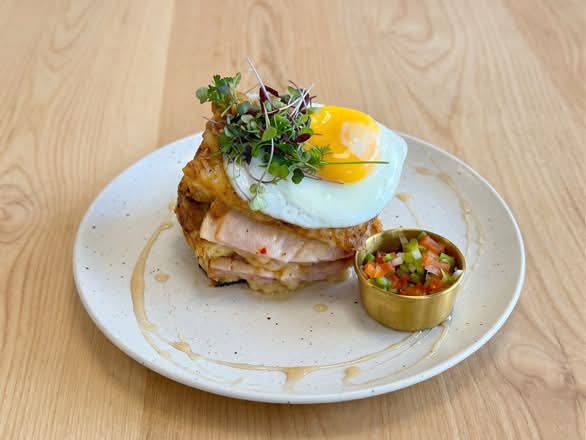 Croque Madame Mex