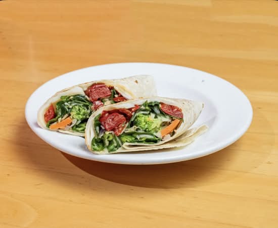 Mount eden veggie wrap