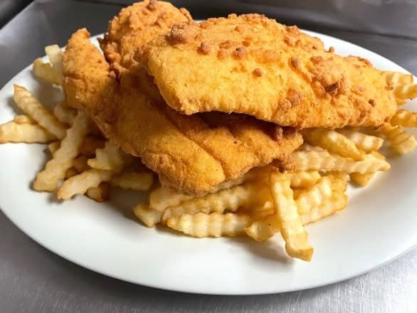 Fried Haddock*