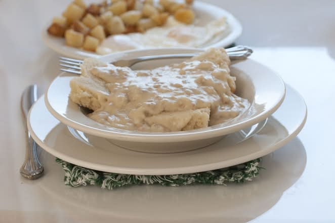 Sausage Gravy & Eggs*