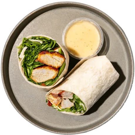#43 - Grilled Chicken Caesar Wrap with caesar dressing