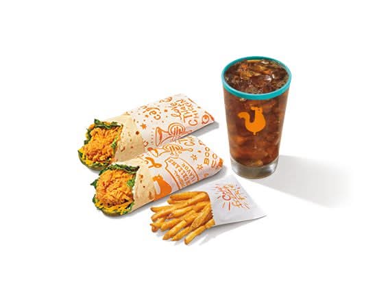 Combo con 2 Chicken Wraps