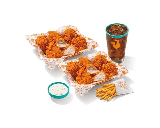 Combo 12 Alitas Boneless con Sazon