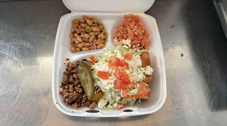 Flautas with Chicken