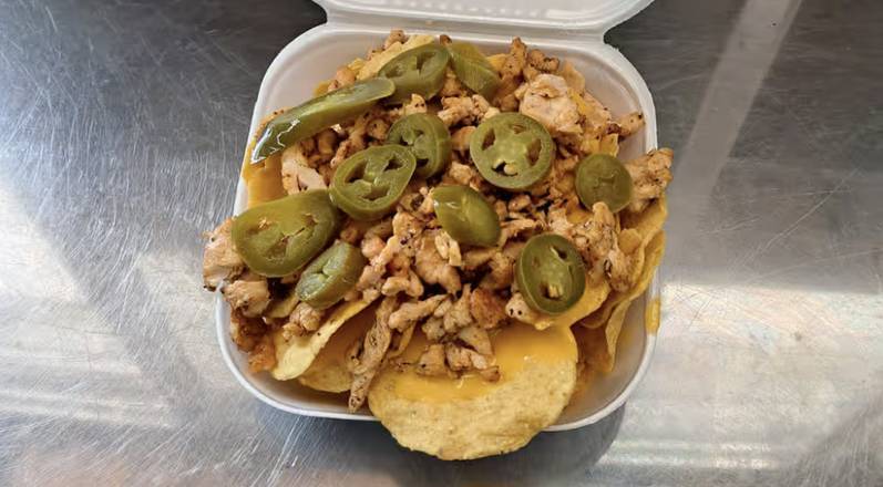 Nachos with Beef Fajita