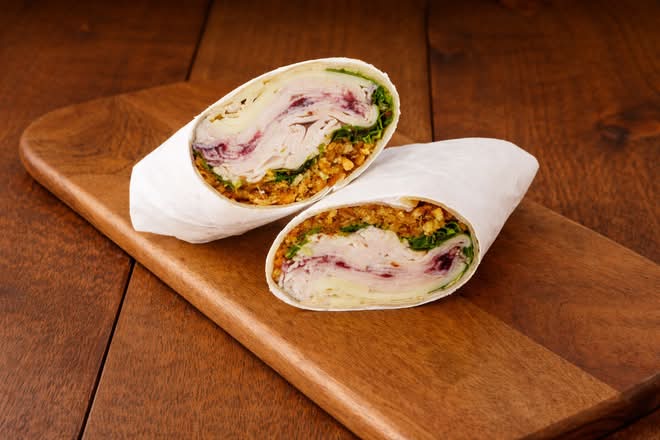 Cranberry Turkey Wrap*