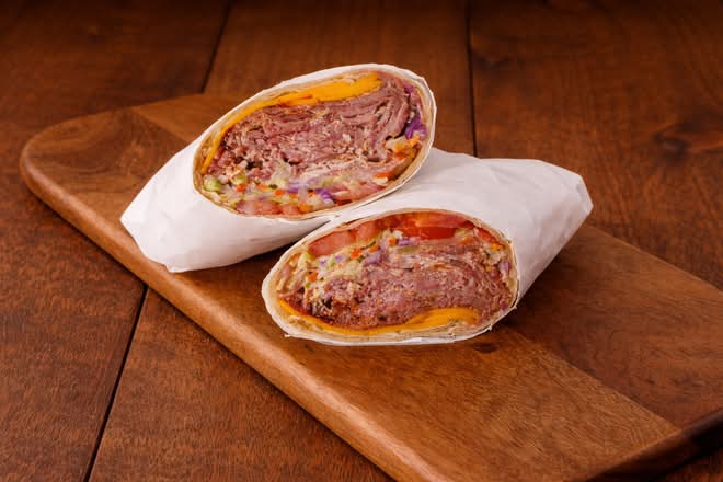 BBQ Brisket Wrap*
