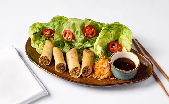 Crispy Vegetable Roll *Contains Fish