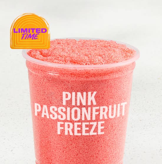 Pink Passionfruit Freeze