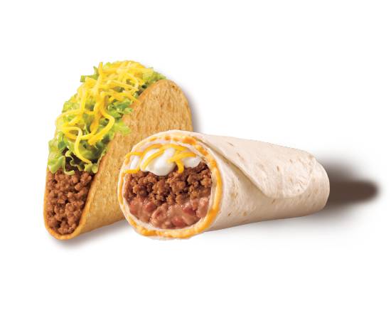 Beefy 5 Layer y Crunchy Taco