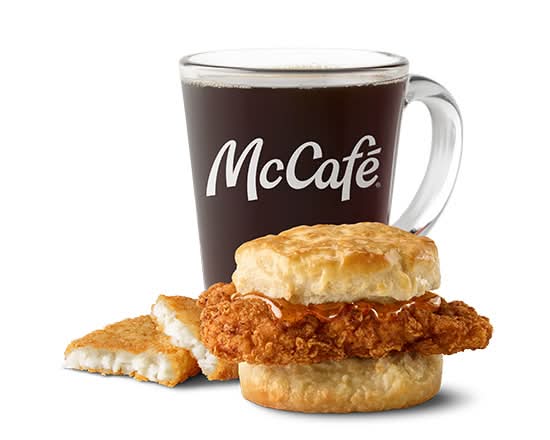 Honey Brown Butter Crispy Chicken Biscuit Meal