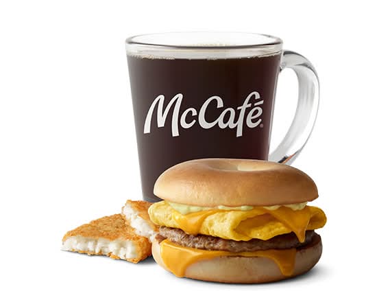 Sausage Egg Cheese Bagel Meal