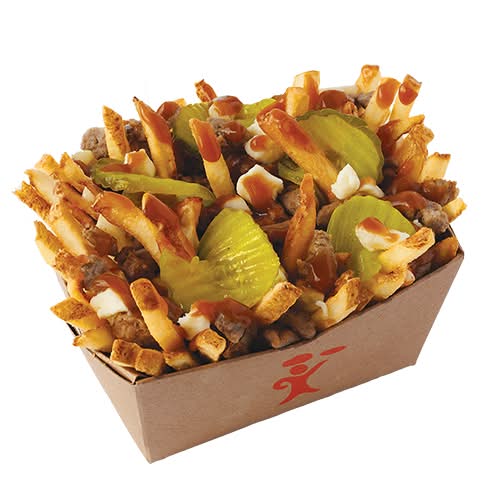 Large Cheeseburger Poutine