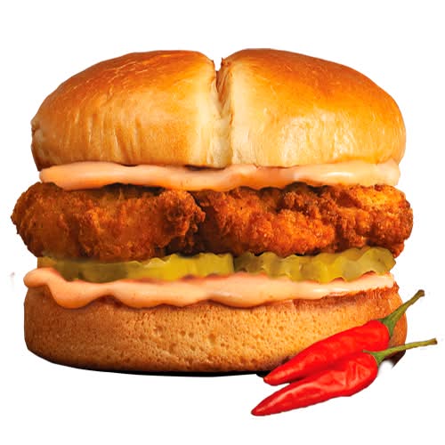 Spicy Plant-Based Chick'n Sandwich
