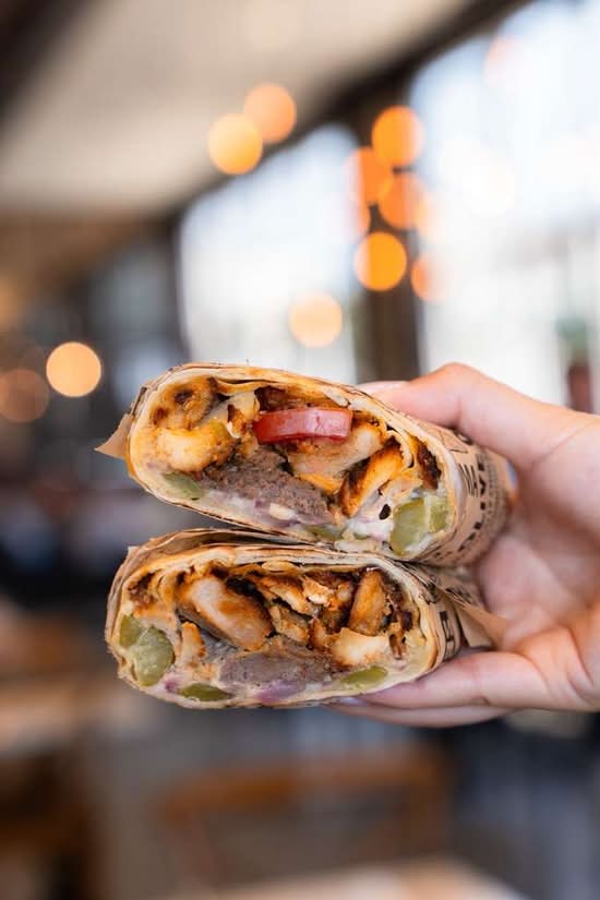 Mix Shawarma Wrap