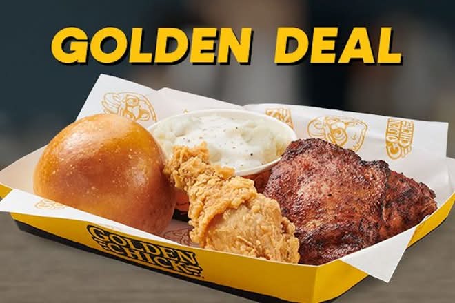 2 Pc Dark Golden Deal