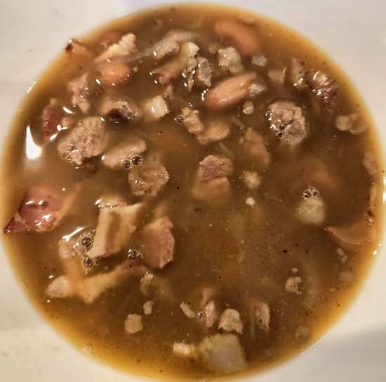 Carne En Su Jugo Soup