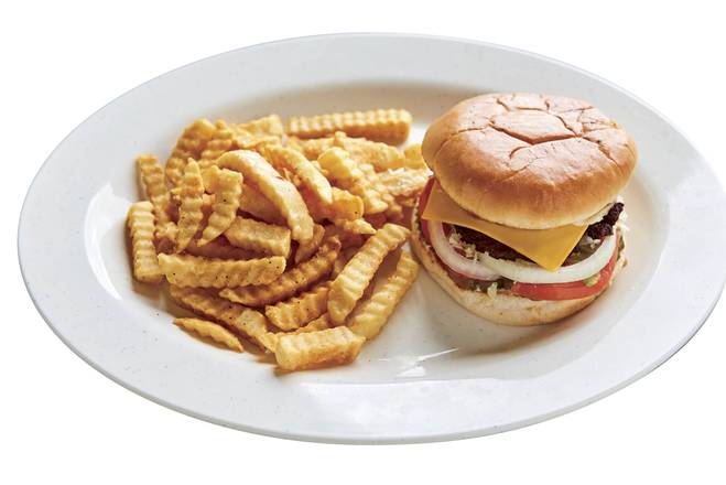 Double cheese burger