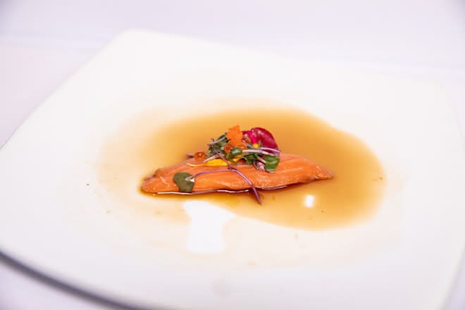 Salmon Carpccio (6 Pcs)