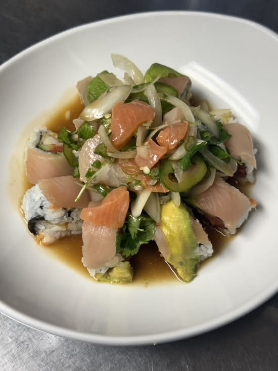 Citrus Ceviche Roll