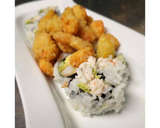 Mini Lobster Popcorn Rolls