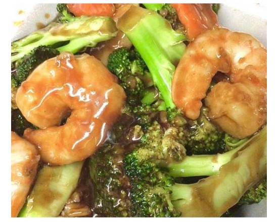 Shrimp with Broccoli