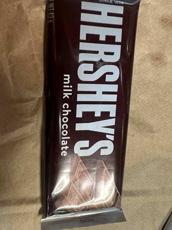 Hersheys milk chocolate