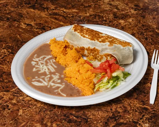 Burrito with Rice & Beans