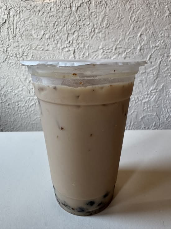 Black Tea Boba Milk Tea