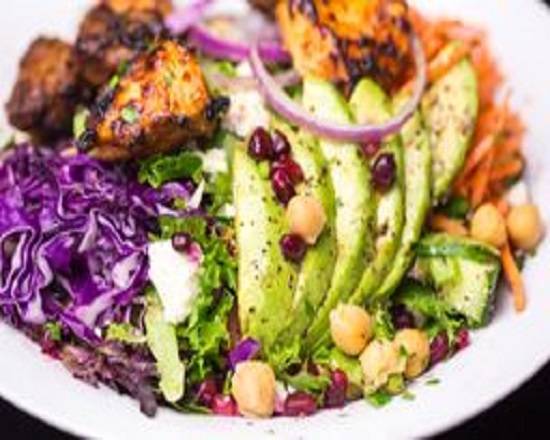 Chicken Kabob Salad