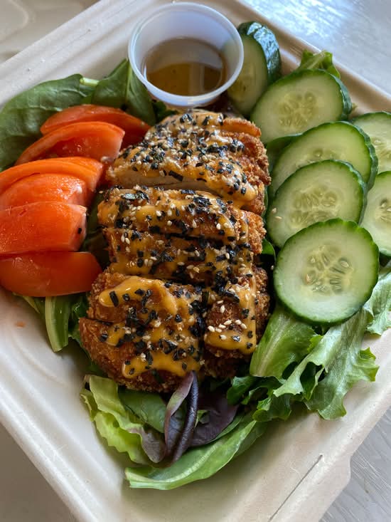 Hurricane Chicken Katsu Salad
