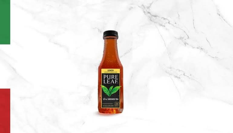 Lemon Pure Leaf Bottle