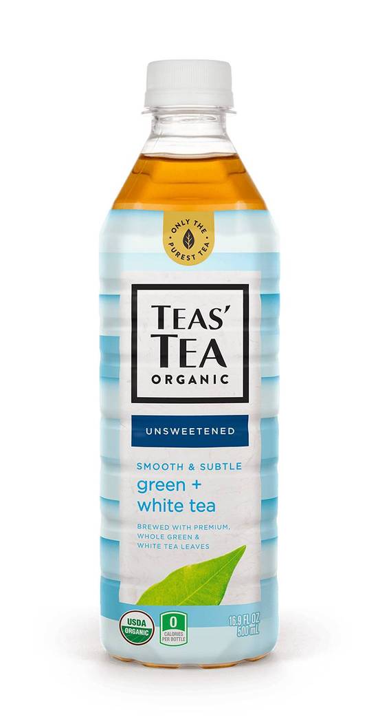 Smooth & Subtle Green + White Tea Unsweetened (Teas' Tea)