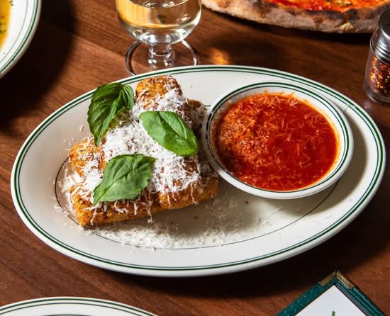 Hand-Pulled Mozzarella Sticks