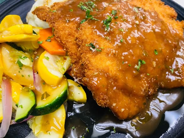 Crispy Pork Schnitzel