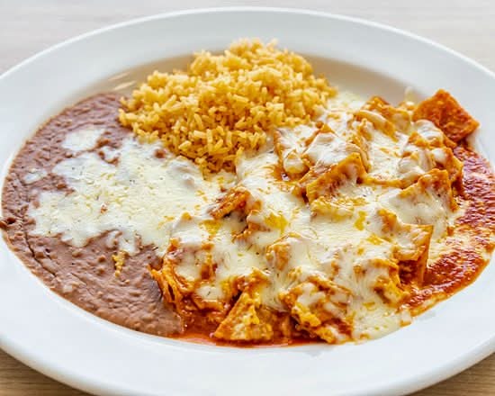#7 - Chilaquiles Plate