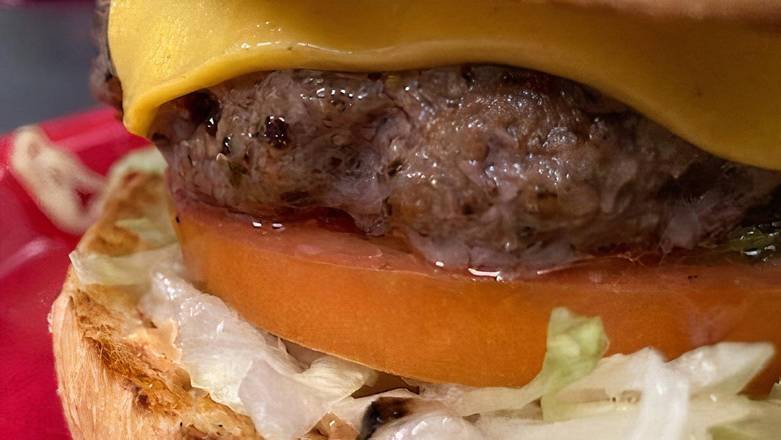 Straight Up Cheese Burger