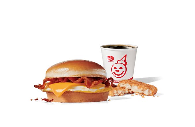 Bacon Breakfast Jack®  Combo
