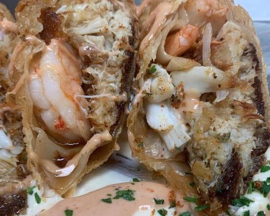 Crabcake & Shrimp Egg Rolls
