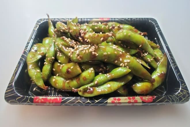Garlic Edamame