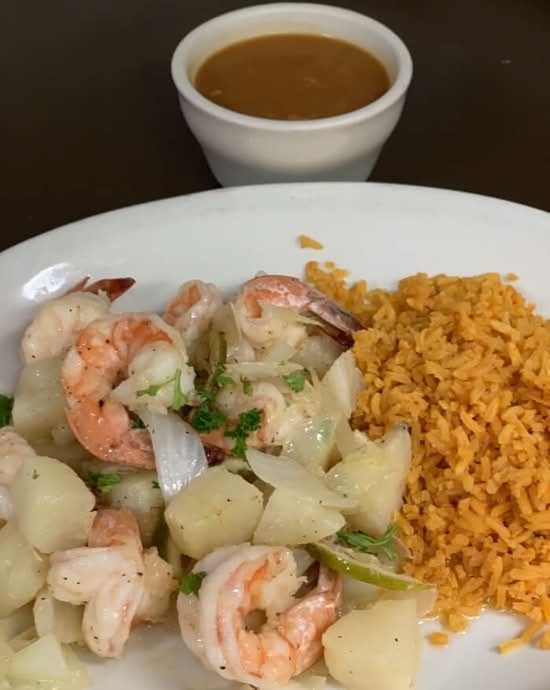 Camarones Al Mojo De Ajo