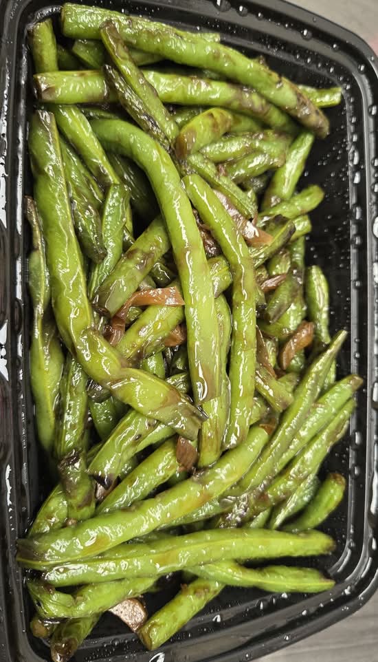 String Bean Szechuan-Style