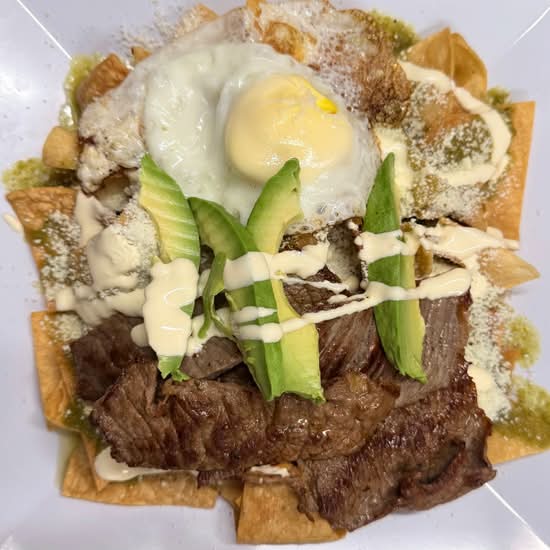 Chilaquiles - Salted Thin Steak / Cecina