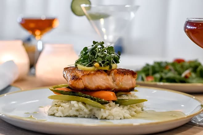 SEARED SALMON