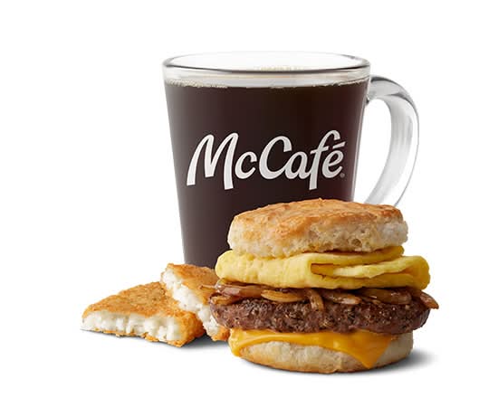 Steak Egg Cheese Biscuit Meal